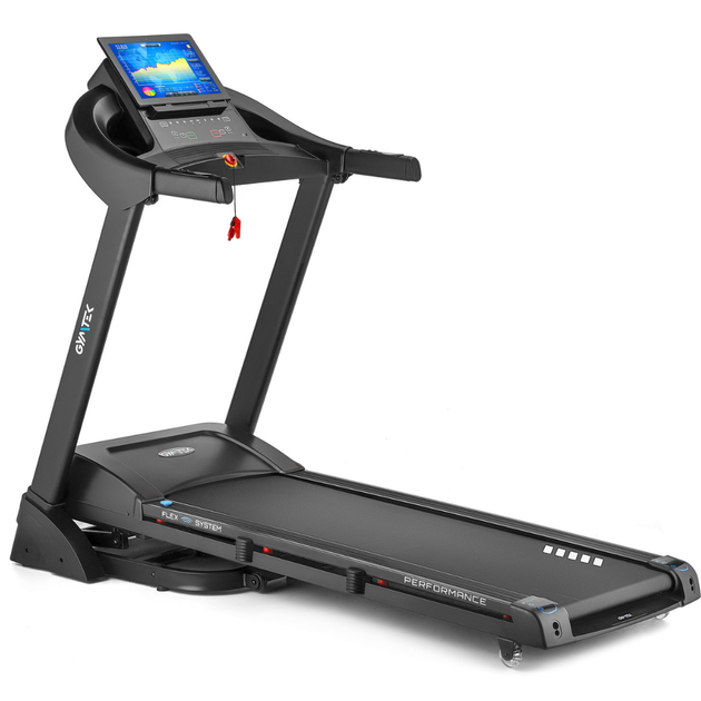Бігова доріжка Gymtek XT800: Електрична, Складна для Дому. Автоматичний Нахил 15%, 17 км/год, FitShow - зображення 9