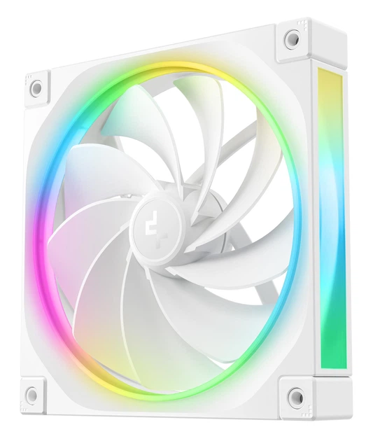 Zestaw wentylatorów Deepcool FL14 ARGB 3 Pack White (R-FL14-WHAPN3-G) - obraz 2