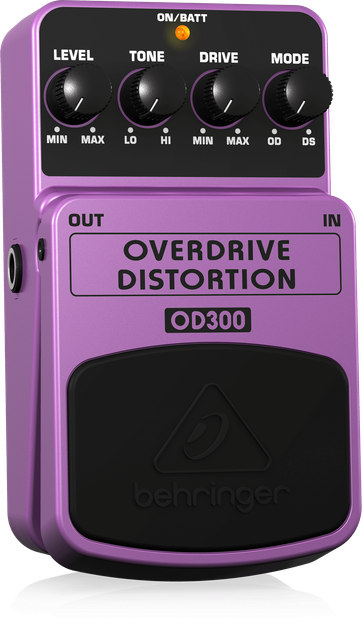 Efekt gitarowy Behringer OVERDRIVE/DISTORTION OD300 (4033653052313) - obraz 3