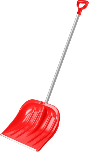 Łopata do śniegu Kadax 132 cm Czerwona (K3756) - obraz 2