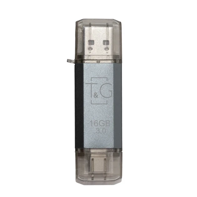 Флеш накопитель USB 16Gb T G Star TG009TC, серебристый, Type-C / USB 3.0 (TG009TC-16GSL3) - Фото 1 Флеш накопитель USB 16Gb T G Star TG009TC, серебристый, Type-C / USB 3.0 (TG009TC-16GSL3) - изображение 1
