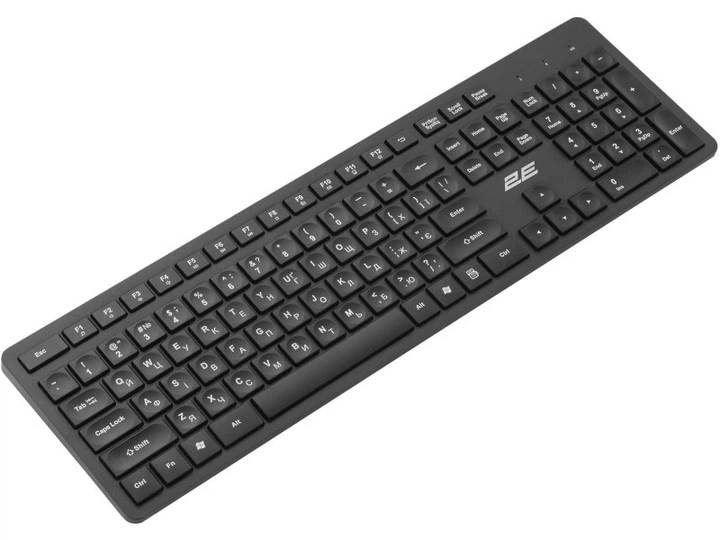 Клавіатура 2E KS260 WL Black (2 E-KS260WB) - изображение 4