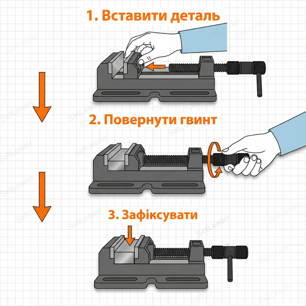 Станочные прессы Holzmann M-120 120мм для металла фрезера машинные прессы сверлильные чугунные винтовые - изображение 8
