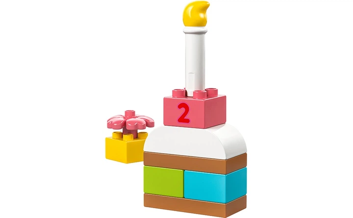 Конструктор LEGO Святковий торт 9 деталей (30712) - изображение 3