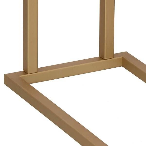 Stojak na ręczniki SPRINGOS HG0069 dwuramienny Złoty (5907719475820) - obraz 4