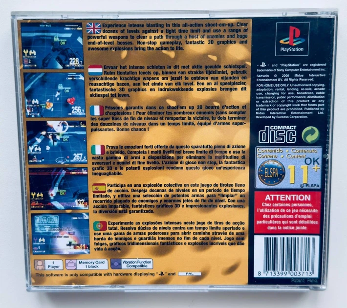 Диск для PlayStation 1 - Sanvein Value Series, английская версия, Б/У - Фото 3 Диск для PlayStation 1 - Sanvein Value Series, английская версия, Б/У - изображение 3