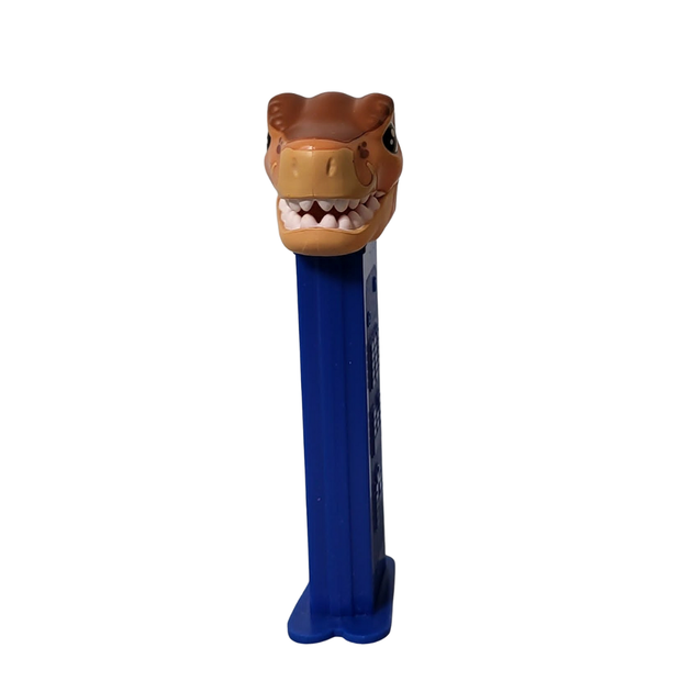 PEZ Dispenser Jurassic World Explorers T-Rex (PEZ диспенсер "Мир Юрского периода" Тирекс) с конфетами 17 г (2 уп х 8,5г) 1 шт - изображение 2
