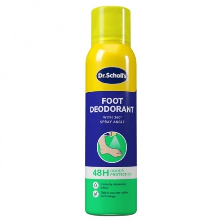 Дезодорант-спрей для ніг Шолл Dr. Scholl’s Foot Deodorant 18H — 150 мл - Фото 2 Дезодорант-спрей для ніг Шолл Dr. Scholl’s Foot Deodorant 18H — 150 мл - зображення 2