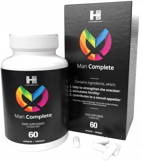 Suplement diety Sexual Health Series Man Complete 60 kapsułek (5907632923408) - obraz 2