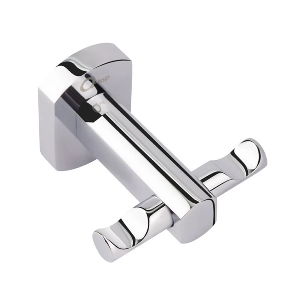Крючок Qtap Liberty двойной QTLIBCRM1154 Chrome - изображение 3