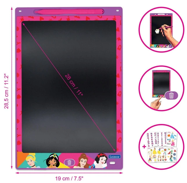 Tablet do rysowania Lexibook E-ink Disney Princess (3380743099170) - obraz 4