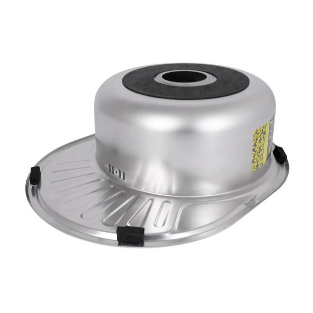 Кухонна мийка Brinex 5745 0,8 мм Satin (BRIN5745SAT08) - Фото 5 Кухонна мийка Brinex 5745 0,8 мм Satin (BRIN5745SAT08) - зображення 5