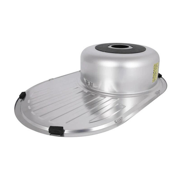 Кухонна мийка Brinex 7750 0,8 мм Satin (BRIN7750SAT08) - изображение 5