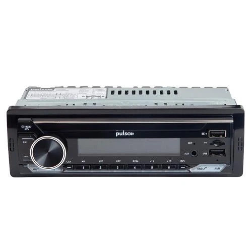 Автомагнитола Pulso-110311 RGB USB FM RCA LCD-дисплей 4x50 Вт управление через Bluetooth V15558 - изображение 6