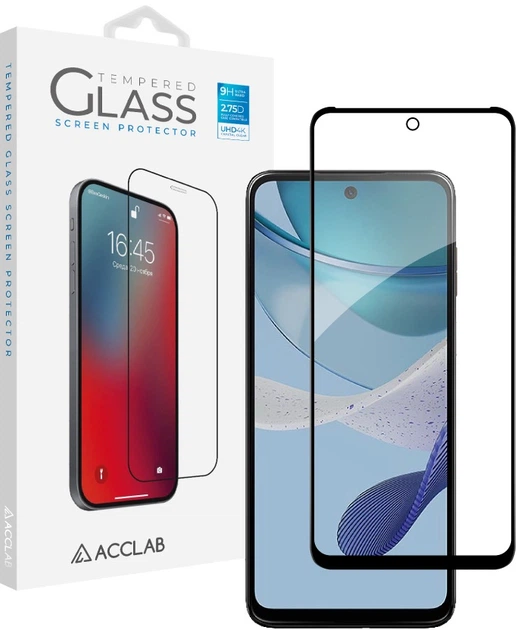 Защитное стекло для смартфона HMD Pulse ACCLAB Full Glue ESD Black (1283126624100) - изображение 2