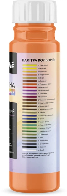 Пигментная паста SkyLine Color+ для тонировки красок, эмалей, штукатурок 04 Персиковый 250 мл (4821044018792) - изображение 3