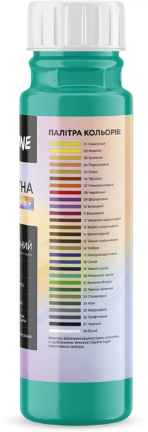 Пигментная паста SkyLine Color+ для тонировки красок, эмалей, штукатурок 20 Морская волна 250 мл (4821044019119) - изображение 3