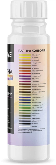 Пигментная паста SkyLine Color+ для тонировки красок, эмалей, штукатурок 28 Белый 250 мл (4821044019270) - изображение 3