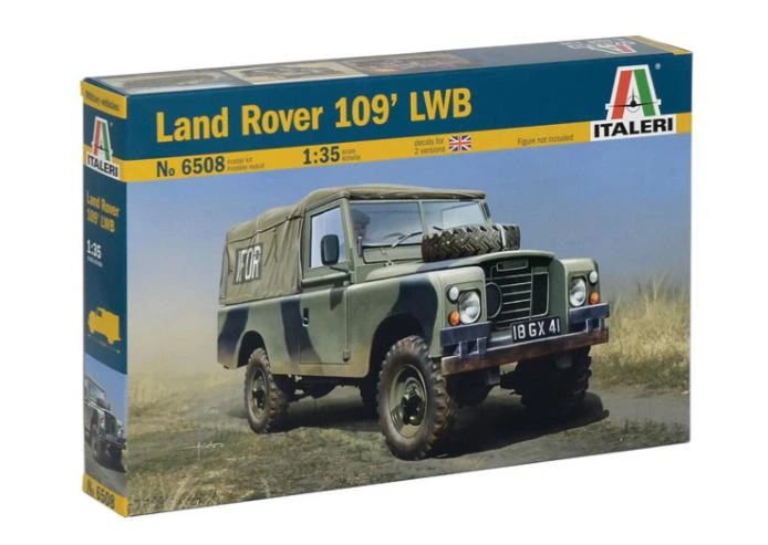 Збірна модель 1:35 позашляховик Land Rover 109’ LWB Italeri 6508 - изображение 2