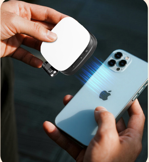 Селфи-лампа F622 LED с магнитным держателем Magsafe 3 режима аккумулятор 1000 мАч - изображение 12