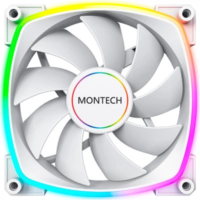 Кулер для корпуса MONTECH RX140 PWM WHITE - изображение 2