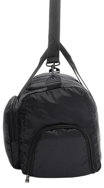 Спортивна сумка через плече чоловіча 20,6 л для взуття Monsen Black Чорний 3079-86385 - Фото 3 Спортивна сумка через плече чоловіча 20,6 л для взуття Monsen Black Чорний 3079-86385 - зображення 3