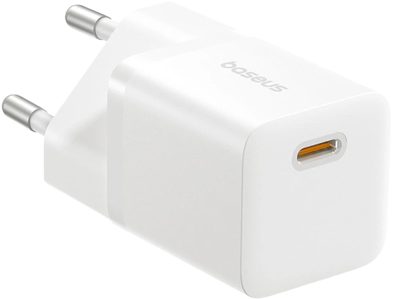 Ładowarka sieciowa Baseus GaN5 25W USB-C White (6932172658205) - obraz 2