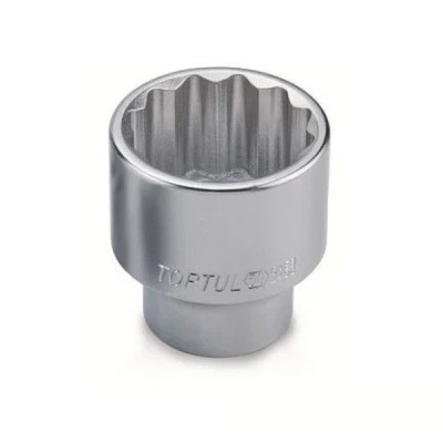 Головка торцева Toptul 12-гранна 3/4" 21 мм (BAEB2421) - Фото 1 Головка торцева Toptul 12-гранна 3/4" 21 мм (BAEB2421) - зображення 1
