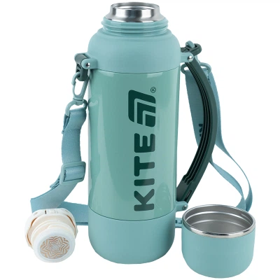 Термос Kite 1200 мл, зелений (K25-1225-3) - изображение 4