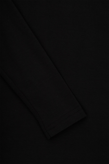 Лонгслив однотонный женский LAWA WBC02348 4XL Черный shop (2000999403934) - изображение 3