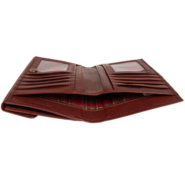 Кошелек Бифолд Ashwood Коричневый (V63 CHESTNUT) - изображение 2