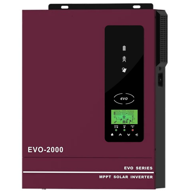 Гібридний інвертор ANERN AN-SCI-EVO-2000, 1600 Вт, 12 В, MPPT 80 А, чиста синусоїда - Фото 2 Гібридний інвертор ANERN AN-SCI-EVO-2000, 1600 Вт, 12 В, MPPT 80 А, чиста синусоїда - зображення 2