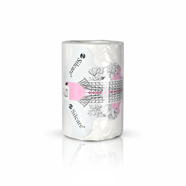 Форми для нарощування нігтів Silcare алюмінієві 85 x 90 мм 100 шт (5902560564624) - зображення 3