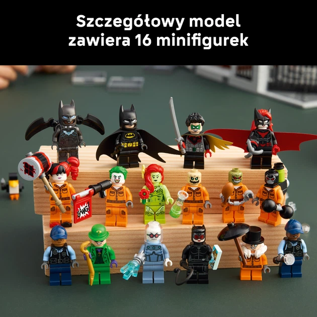 Конструктор LEGO Super Heroes Arkham Asylum 2953 деталі (76300) - зображення 6