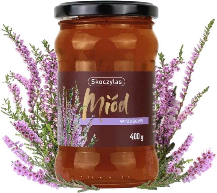 Miód Skoczylas wrzosowy 400 g (5903631208591) - obraz 2