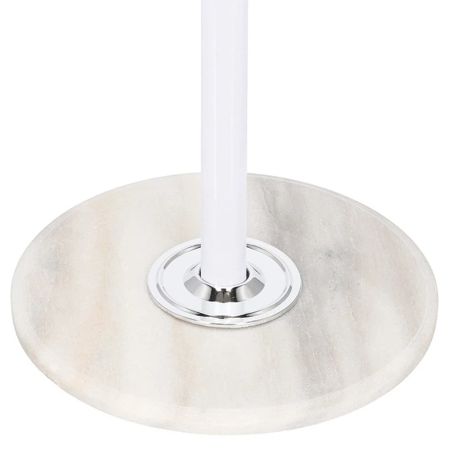 Wieszak na ubrania SPRINGOS HA2033 stojący 12 haczyków metal 175 cm Biały (5907719412900) - obraz 3