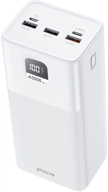 Powerbank Proove Giant 40000mAh 100W White (PBGI99320002) - obraz 3