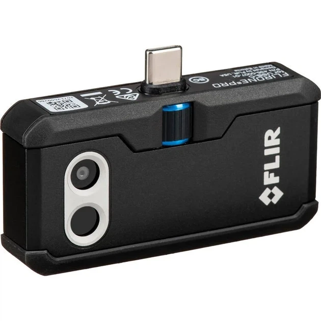 Тепловизионная камера FLIR ONE Pro / Type-C / 160 x 120 / 150mk / 8.7Hz / Черный Б/В - изображение 2
