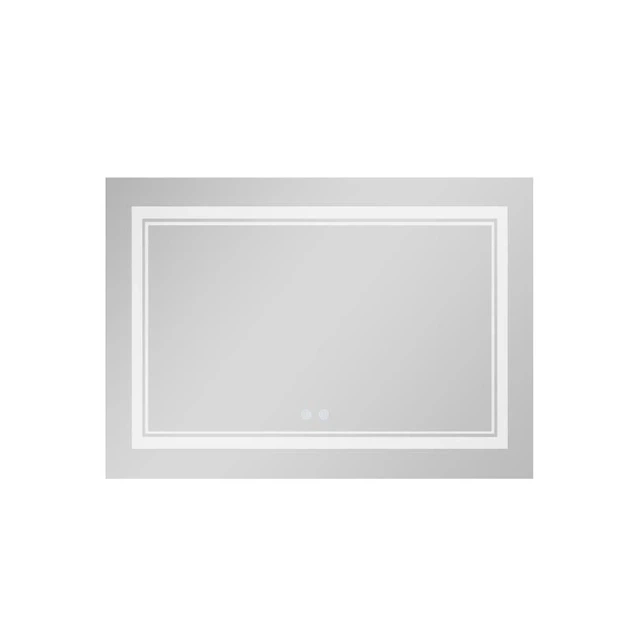 Зеркало Qtap Cardinal 1200х800 с LED-подсветкой Touch, с антизапотеванием, с диммером, рег. темп. цвета (3000-6500K) - изображение 3