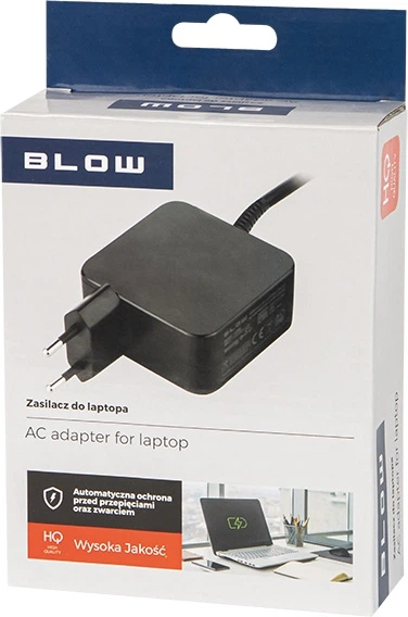 Блок живлення Blow для ноутбука HP 19 В 1.75 A 4 x 1.7 мм (5900804118008) - зображення 2
