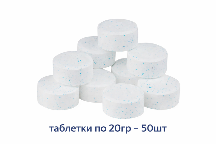 Хлор для бассейна 3 в 1 AquaDoctor MC-T 1 кг (таблетки по 20 г) - Фото 2 Хлор для бассейна 3 в 1 AquaDoctor MC-T 1 кг (таблетки по 20 г) - изображение 2