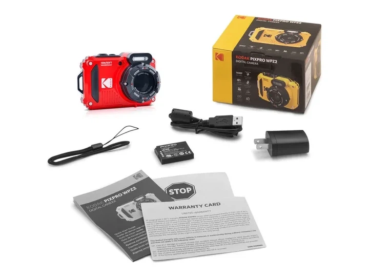 Фотокамера Kodak PixPro WPZ2 Red - изображение 5