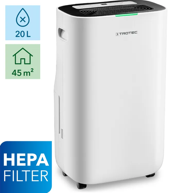Побутовий осушувач Trotec TTK 70 HEPA (Plus) - изображение 3