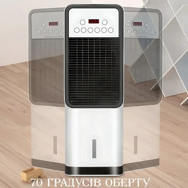 Мобильный кондиционер 2в1 с обогревом и охлаждением Domotec 1668 - изображение 3