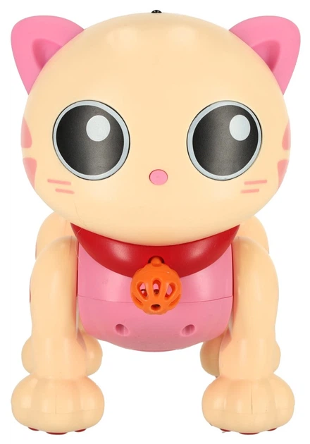 Robot zdalnie sterowany Kik Kot interaktywny Różowy (KX4397) (5903039742314) - obraz 2