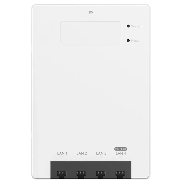 Точка доступа Ruijie Reyee RG-RAP62-Wall Wi-Fi 6 AX3000 двухдиапазонная - Фото 3 Точка доступа Ruijie Reyee RG-RAP62-Wall Wi-Fi 6 AX3000 двухдиапазонная - изображение 3