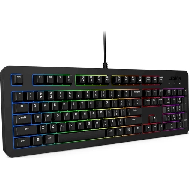 Клавіатура Legion K310 RGB, Black Lenovo 000333211 - зображення 2