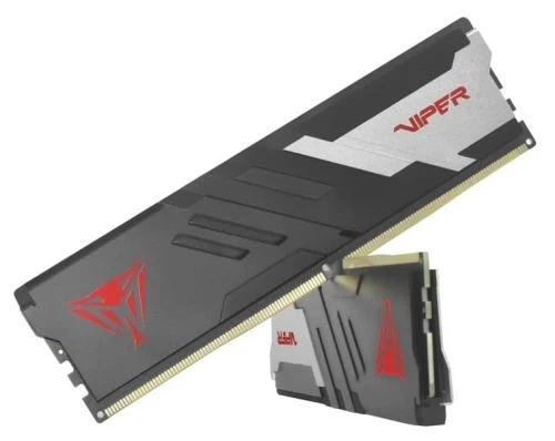 Память 16Gb x 2 (32Gb Kit) DDR5, 6000MHz, Venom, Black, 36-36-36-76, 1.35V, с радиатором Patriot (2000003326525) - Фото 5 Память 16Gb x 2 (32Gb Kit) DDR5, 6000MHz, Venom, Black, 36-36-36-76, 1.35V, с радиатором Patriot (2000003326525) - изображение 5