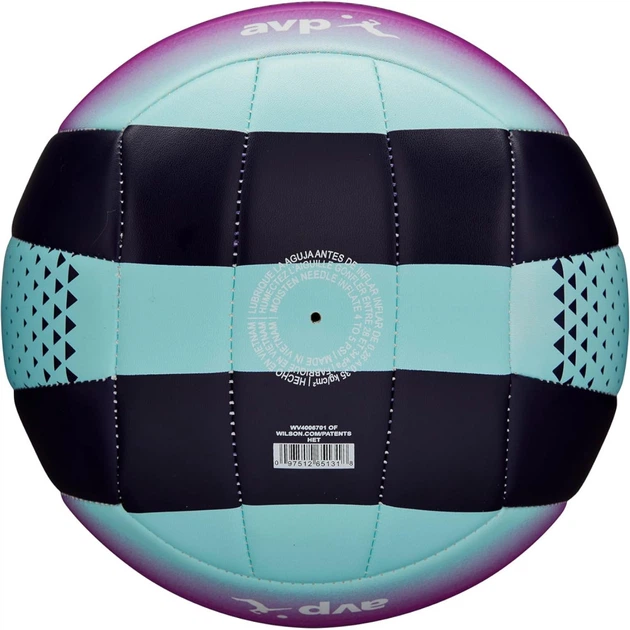 Мяч волейбольный Wilson AVP Oasis VB OF (WV4006701XBOF) Размер 5 Blue/Purple - Фото 5 Мяч волейбольный Wilson AVP Oasis VB OF (WV4006701XBOF) Размер 5 Blue/Purple - изображение 5