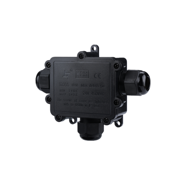 Коробка розподільна герметична M686-T 3xM25 (4-8мм)+863-5 IP68 - зображення 5